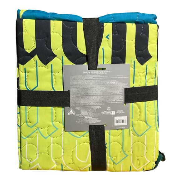 Disney Parks Blanket 50”x 60” Disneyland Resort Castle Mickey Logo Quilted Throw - Picture 3 of 6